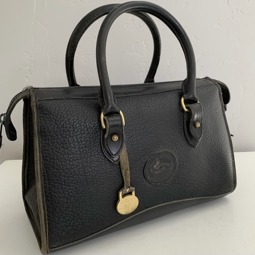 Vintage Dooney & Bourke All Weather Leather Doctors Bag/Handbag - Picture 2 of 11